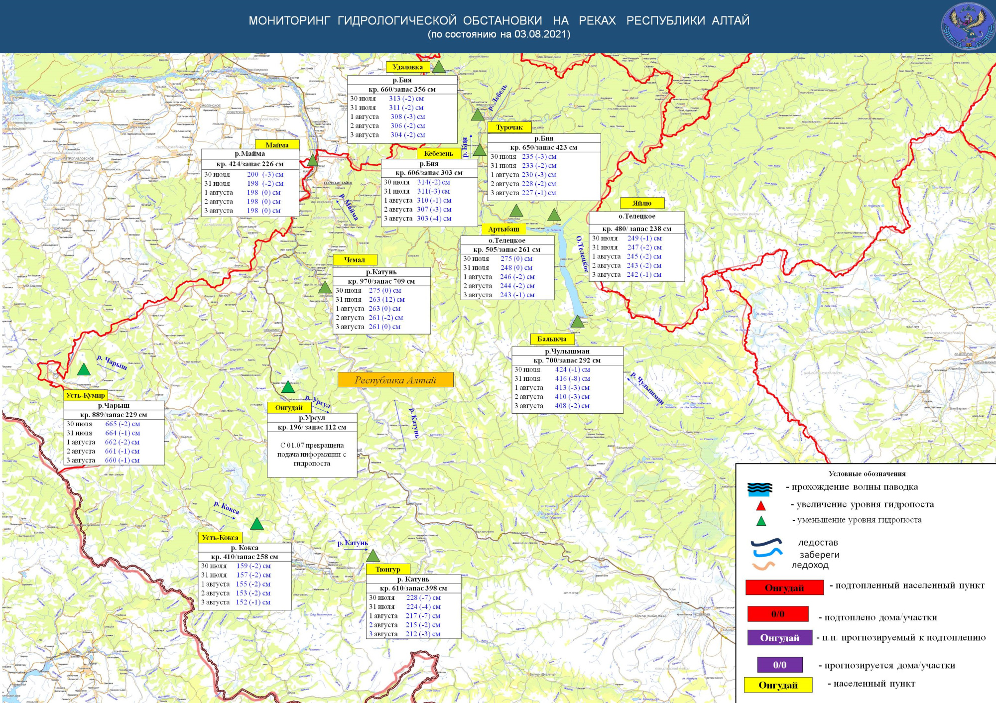 Ежедневный прогноз на 03.08.2021 - Оперативная информация - Главное  управление МЧС России по Республике Алтай